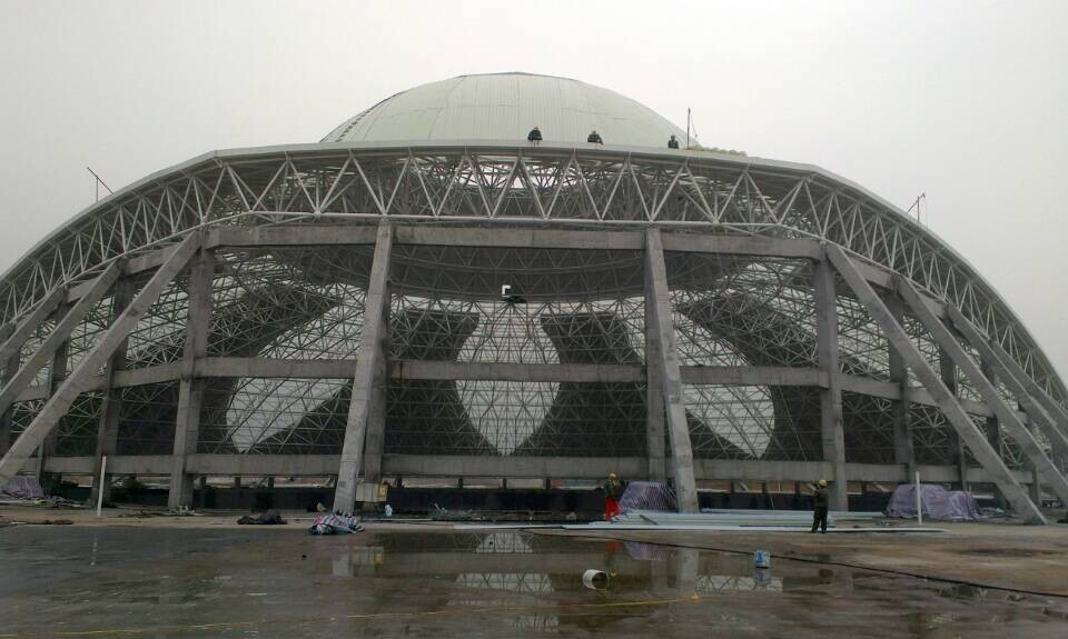 吉安温泉馆网架工程